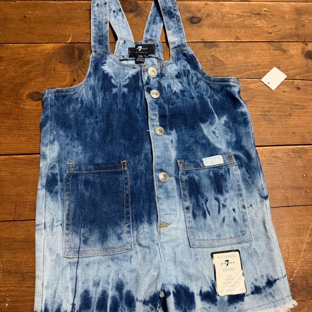 7 For All  Mankind Infant Girls 12m New With Tags